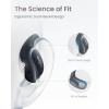 SHOKZ OpenFit Air – Open-Ear Headphones, True Wireless Earbuds, Water Resistant, Secure Earhooks for Daily Use, White(Black)