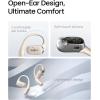 SHOKZ OpenFit-Open-Ear True Wireless Bluetooth Headphones with Microphone,Earbuds with Earhooks,Sweat Resistant,Fast Charging,28HRS Playtime,Compatible with iPhone&Android,Beige,Bluetooth5.2(Beige)