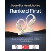 SHOKZ OpenFit-Open-Ear True Wireless Bluetooth Headphones with Microphone,Earbuds with Earhooks,Sweat Resistant,Fast Charging,28HRS Playtime,Compatible with iPhone&Android,Beige,Bluetooth5.2(Beige)