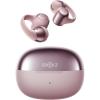 SHOKZ OpenDots ONE-Open-Ear Headphones, Clip-On Earbuds-Wireless Bluetooth Earbuds with Microphone-Secure, Lightweight, Comfort-Premium Dolby Audio-Water Resistant-Fast Charging-Up to 40 hrs Playtime(Pink)
