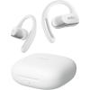 SHOKZ OpenFit Air – Open-Ear Headphones, True Wireless Earbuds, Water Resistant, Secure Earhooks for Daily Use, White(White)