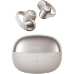 SHOKZ OpenDots ONE-Open-Ear Headphones, Clip-On Earbuds-Wireless Bluetooth Earbuds with Microphone-Secure, Lightweight, Comfort-Premium Dolby Audio-Water Resistant-Fast Charging-Up to 40 hrs Playtime(Grey)