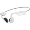 SHOKZ OpenMove – Open-Ear Bluetooth Sport Headphones, Bone Conduction Wireless Earphones, Sweatproof for Running and Workouts, with Sticker Pack, Grey(White)