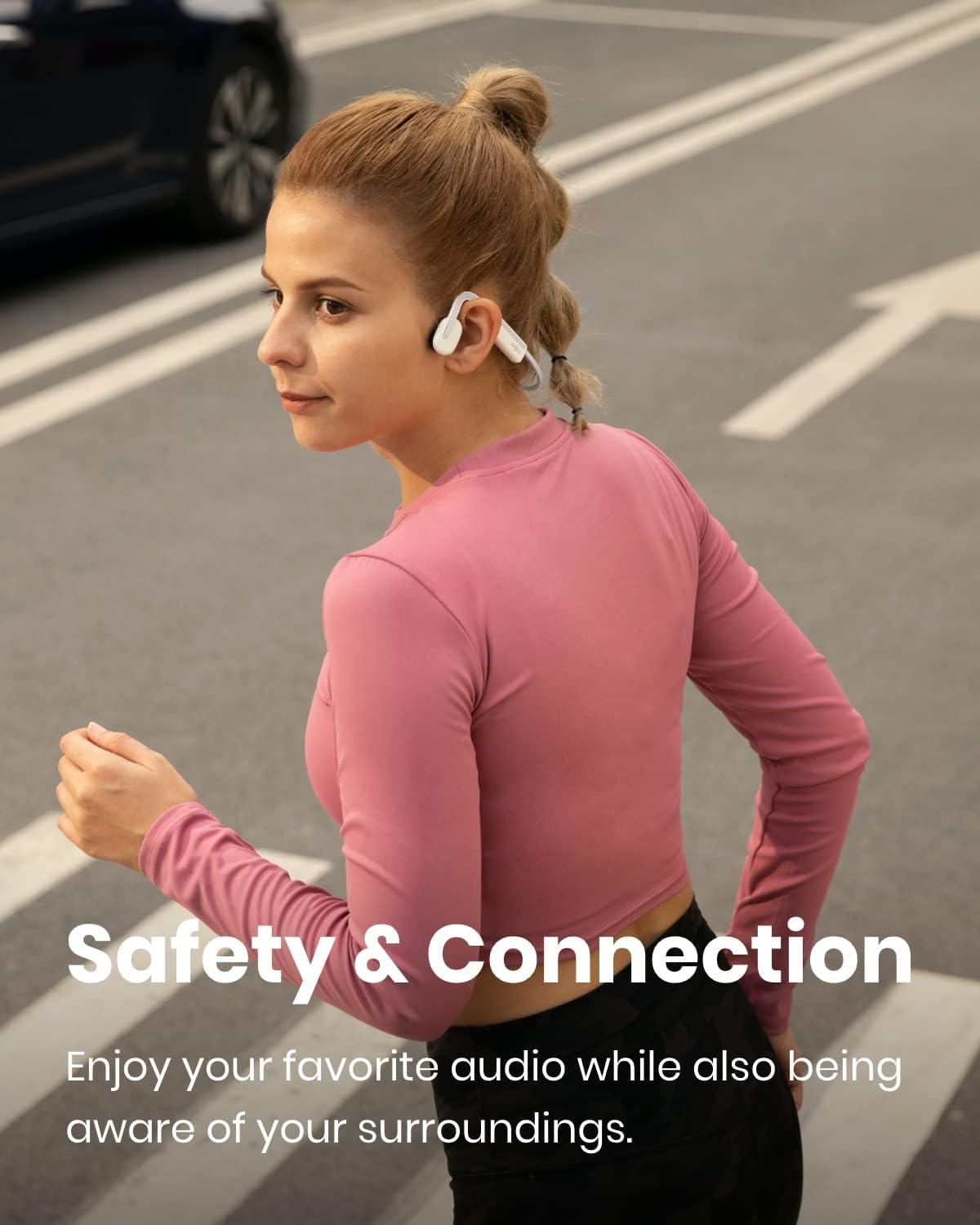 imageSHOKZ AfterShokz OpenMove  OpenEar Bluetooth Sport Headphones Renewed