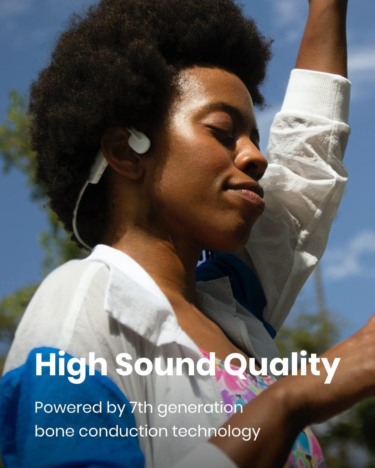 imageSHOKZ AfterShokz OpenMove  OpenEar Bluetooth Sport Headphones Renewed