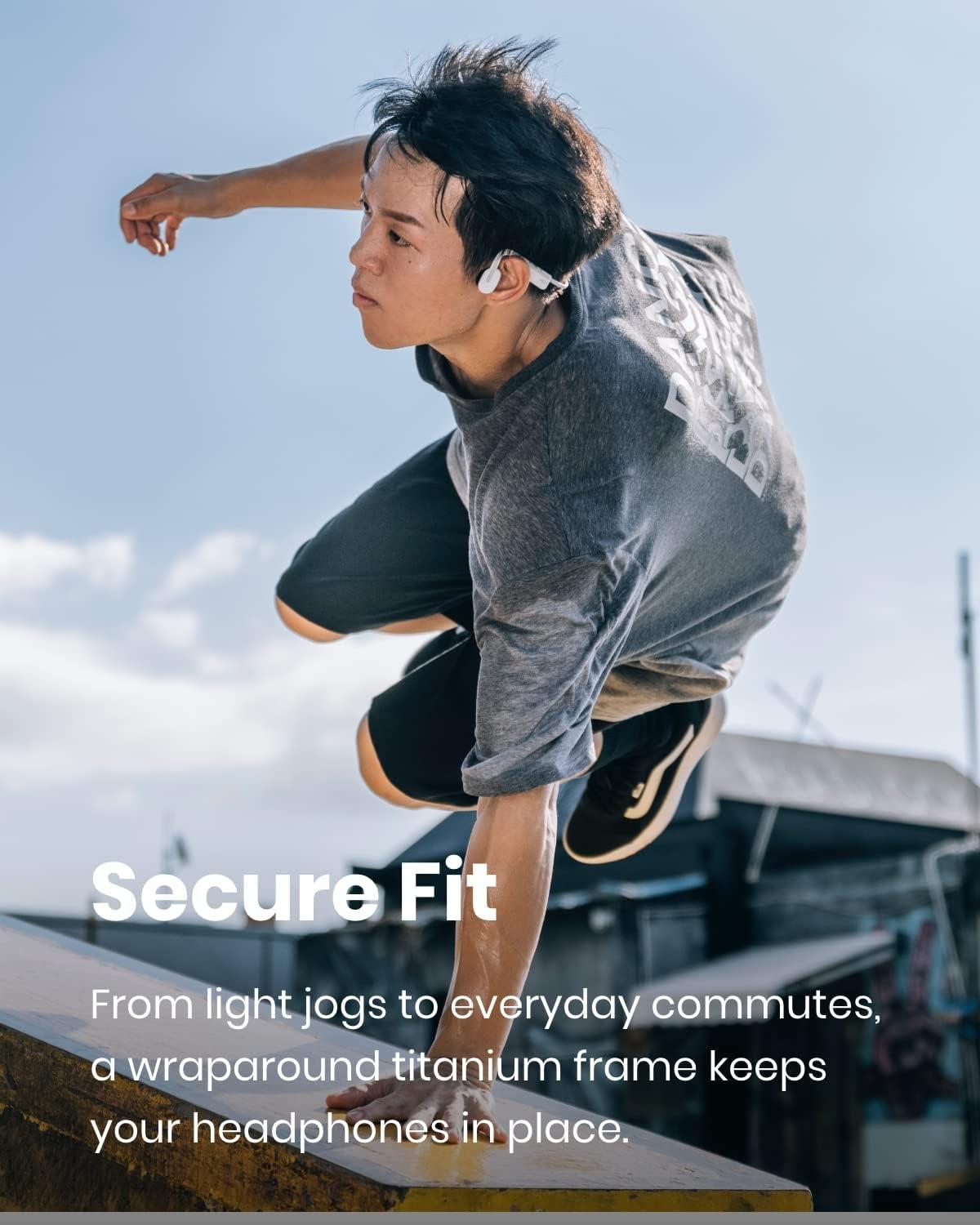 imageSHOKZ AfterShokz OpenMove  OpenEar Bluetooth Sport Headphones Renewed