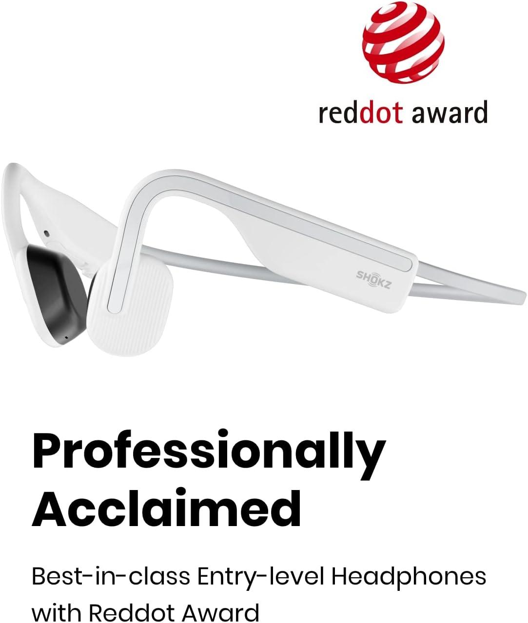 imageSHOKZ AfterShokz OpenMove  OpenEar Bluetooth Sport Headphones Renewed