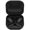 SHOKZ OpenFit – Open-Ear True Wireless Bluetooth Headphones with Microphone, Earbuds with Earhooks, Sweat Resistant, Fast Charging, 28HRS Playtime, Compatible with iPhone & Android (Renewed)(Black Gold SE)
