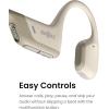 SHOKZ OpenRun Pro – Open-Ear Bluetooth Bone Conduction Sport Headphones (Renewed)(Beige)