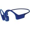 SHOKZ OpenSwim Swimming MP3 – No Bluetooth – Bone Conduction MP3 Player Waterproof for Swimming – Open-Ear Wireless MP3 Player, with Earplug (Blue) (Renewed)