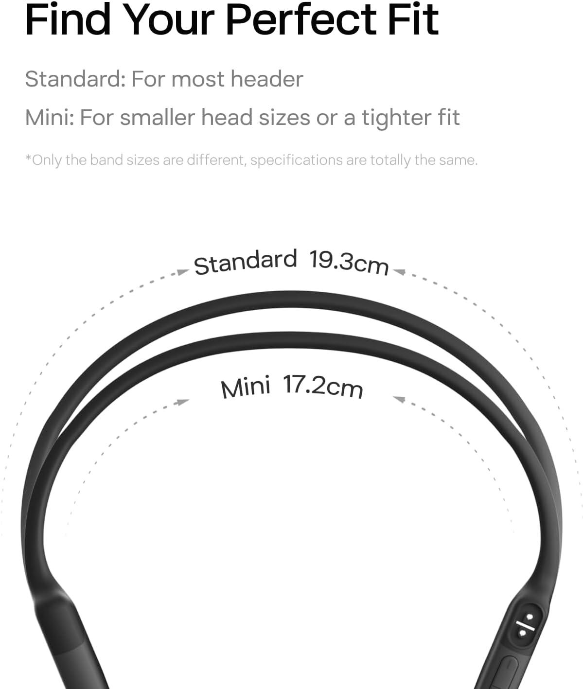 imageSHOKZ OpenRun Bone Conduction OpenEar Bluetooth Sport Headphones Running Workout Bundle with Waterproof Carrying Case amp Sweat Headband IP67 Sweat Resistant 8H Playtime Mic BlackBlack
