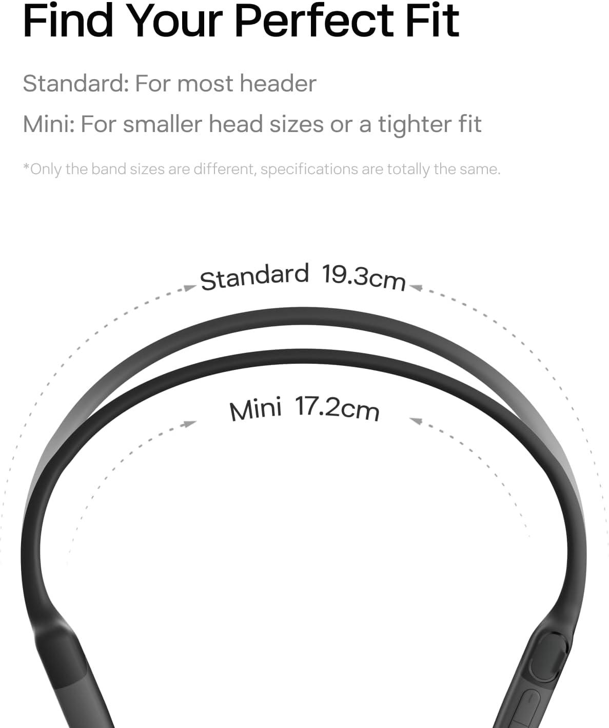 imageSHOKZ OpenRun Bone Conduction OpenEar Bluetooth Sport Headphones Running Workout Bundle with Waterproof Carrying Case amp Sweat Headband IP67 Sweat Resistant 8H Playtime Mic BlackBlack