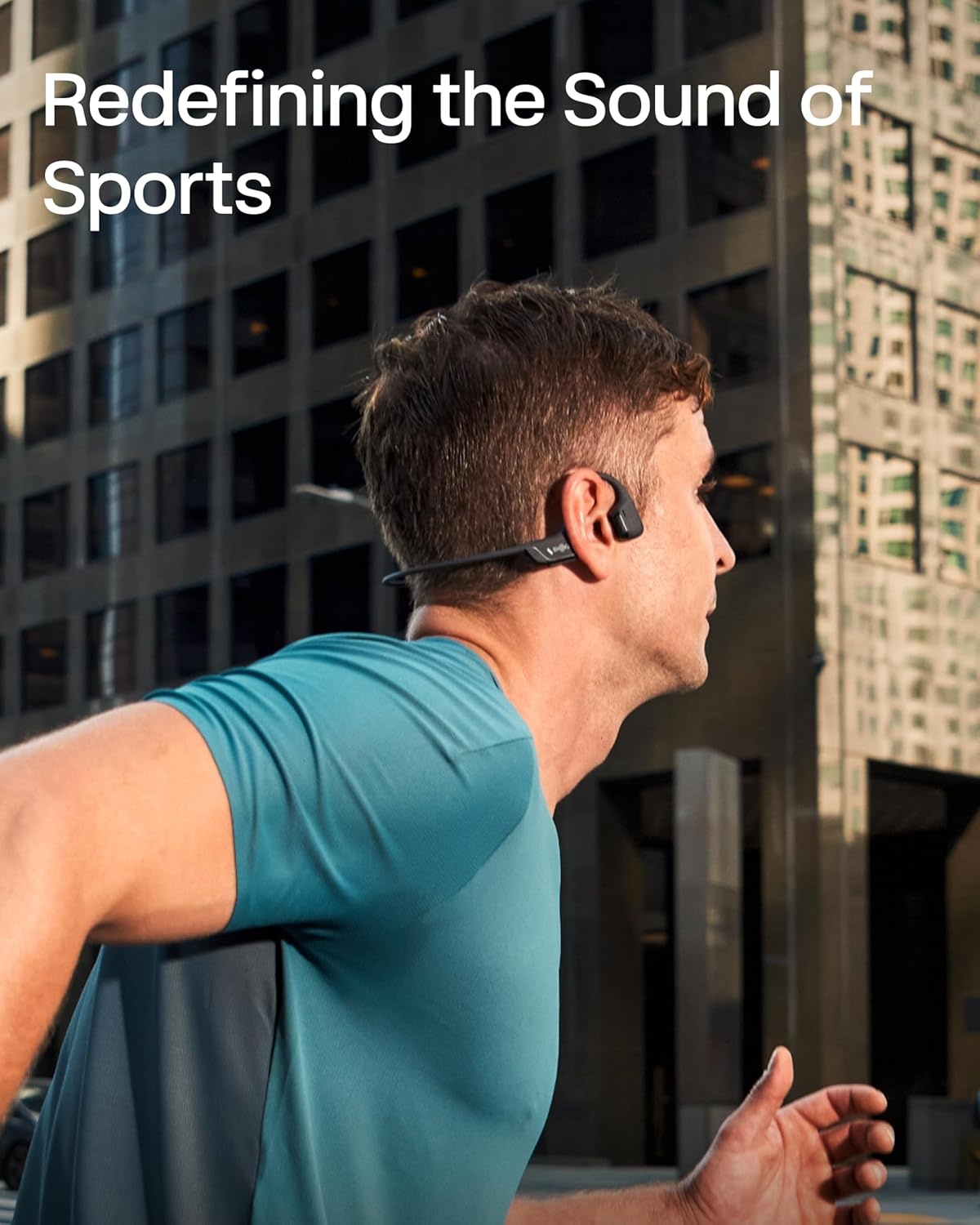 imageSHOKZ New OpenRun Pro 2Bone Conduction HeadphonesOpenEar Bluetooth Wireless Sport Earphones for RunningWorkoutsSweat ResistantSecure Comfortable FitDeep BassSmart Mic Free Gym BagBlack