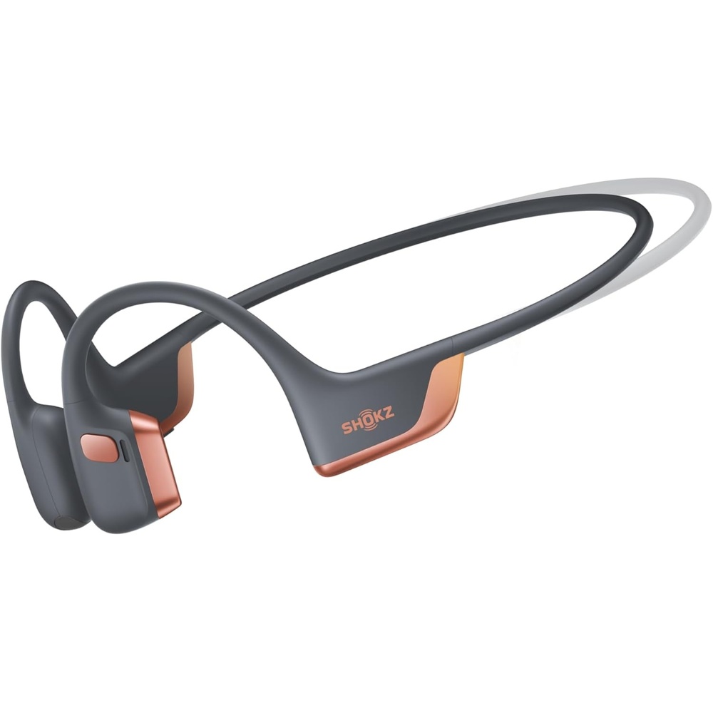 imageSHOKZ New OpenRun Pro 2Bone Conduction HeadphonesOpenEar Bluetooth Wireless Sport Earphones for RunningWorkoutsSweat ResistantSecure Comfortable FitDeep BassSmart Mic Free Gym BagRose Gold