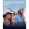 SHOKZ New OpenRun Pro 2-Bone Conduction Headphones,Open-Ear Bluetooth Wireless Sport Earphones for Running,Workouts-Sweat Resistant,Secure Comfortable Fit-Deep Bass,Smart Mic, Free Gym Bag(Blue)