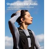 SHOKZ New OpenRun Pro 2-Bone Conduction Headphones,Open-Ear Bluetooth Wireless Sport Earphones for Running,Workouts-Sweat Resistant,Secure Comfortable Fit-Deep Bass,Smart Mic, Free Gym Bag(Rose Gold)