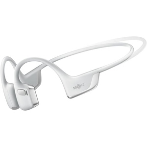 SHOKZ New OpenRun Pro 2-Bone Conduction Headphones,Open-Ear Bluetooth Wireless Sport Earphones for Running,Workouts-Sweat Resistant,Secure Comfortable Fit-Deep Bass,Smart Mic, Free Gym Bag(Silver)