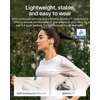 SHOKZ OpenDots 2 Open-Ear Clip-On Earbuds with Upgraded Dolby Audio, 3-Mic Clear Calls, Rich Bass, Up to 40 Hrs of Audio, Wireless Charging, Interchangeable Left/Right Earbuds, IP57, Bluetooth 6.1(Pearl white)