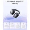 SHOKZ OpenDots Air – Open-Ear, Clip-On Earbuds – Bluetooth 6.1, Up to 36 Hours of Listening, Interchangeable Earbuds, Touch Controls, Dual AI Noise-Canceling Microphones, IP55, Bassphere Technology(Black)