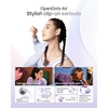 SHOKZ OpenDots Air – Open-Ear, Clip-On Earbuds – Bluetooth 6.1, Up to 36 Hours of Listening, Interchangeable Earbuds, Touch Controls, Dual AI Noise-Canceling Microphones, IP55, Bassphere Technology(Daybreak Purple)