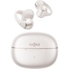 SHOKZ OpenDots 2 Open-Ear Clip-On Earbuds with Upgraded Dolby Audio, 3-Mic Clear Calls, Rich Bass, Up to 40 Hrs of Audio, Wireless Charging, Interchangeable Left/Right Earbuds, IP57, Bluetooth 6.1(Pearl white)